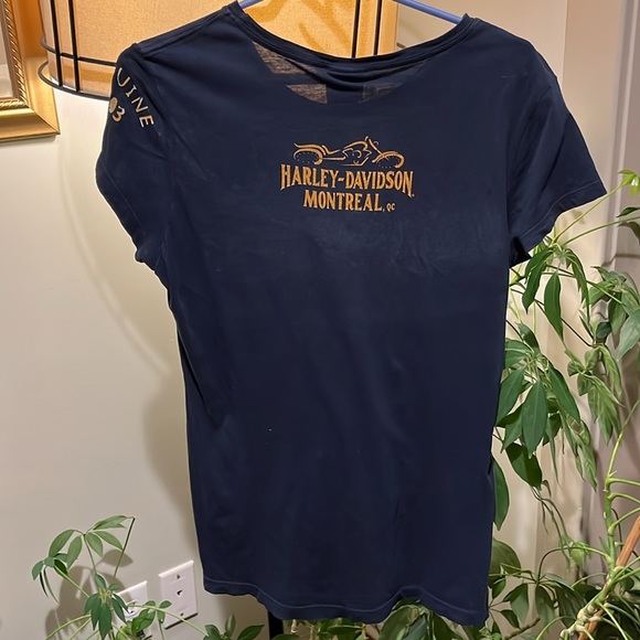 Genuine Harley Davidson 1903 tshirt 100% cotton womans large. See details/photos - Picture 3 of 7